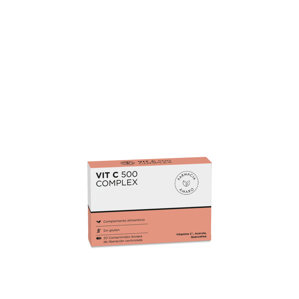 VIT C 500 COMPLEX 20COMP