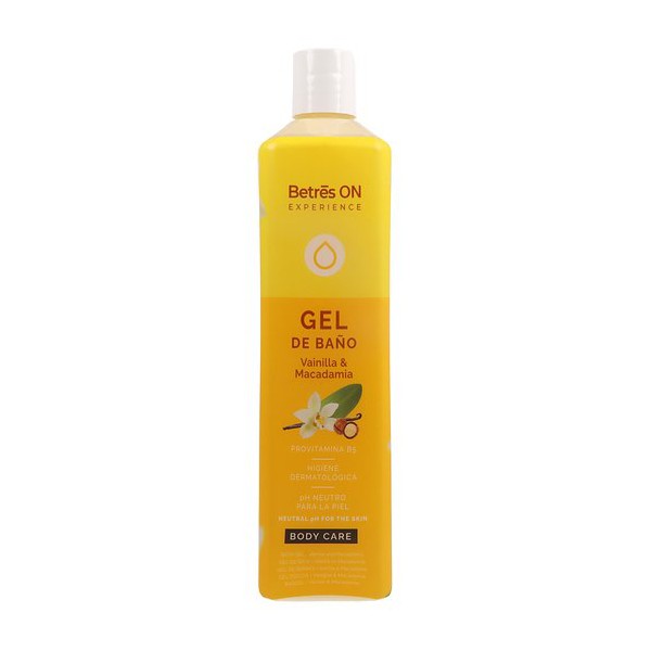 GEL DE BAÑO VAINILLA Y MACADAMIA