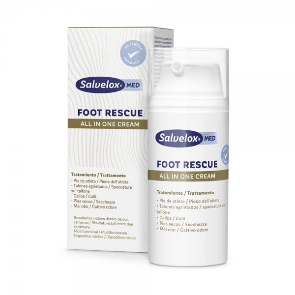 SALVELOX MED FOOT RESCUE CREMA PIES 1 ENVASE