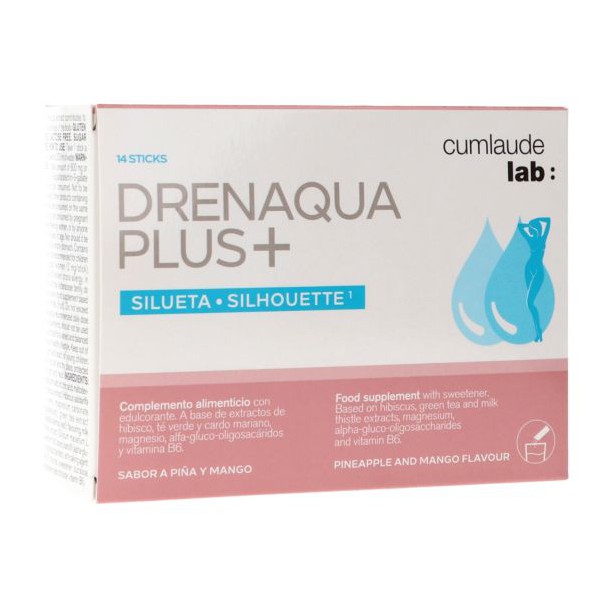 Cumlaude Drenaqua Plus+ 14 Sticks 2,88 G Piña Y Mango