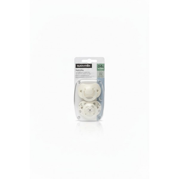 Chupete Suavinex Clasico Sili Anat 0-6 M 2 U