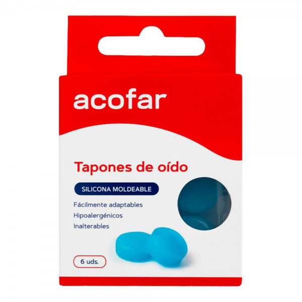 Acofar Tapón Oído Sil Moldeable 6U