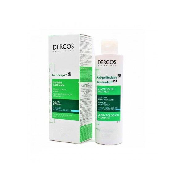DERCOS CHAMPÚ ANTICASPA GRASA