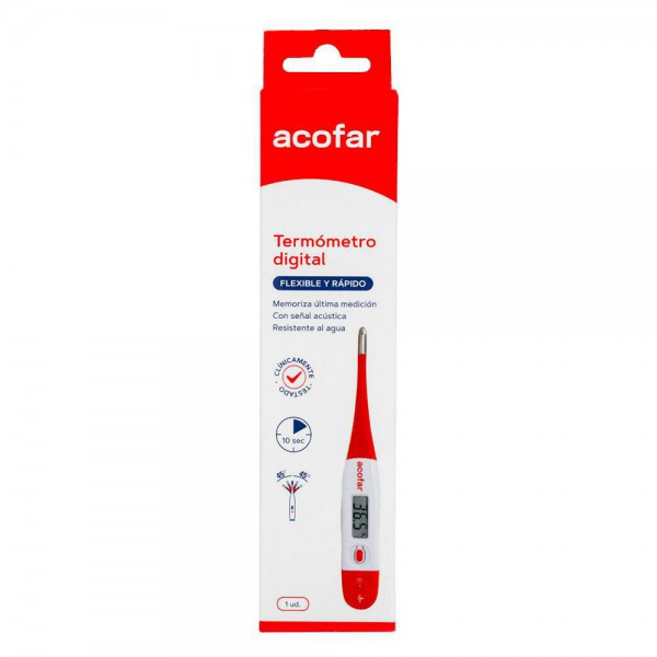 Acofar Termometro Digital Flexible rápido