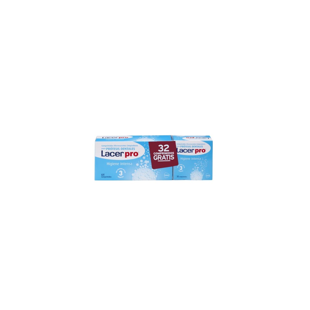 LACERPRO PACK COMPRIMIDOS LIMPIADORES PROTESIS...