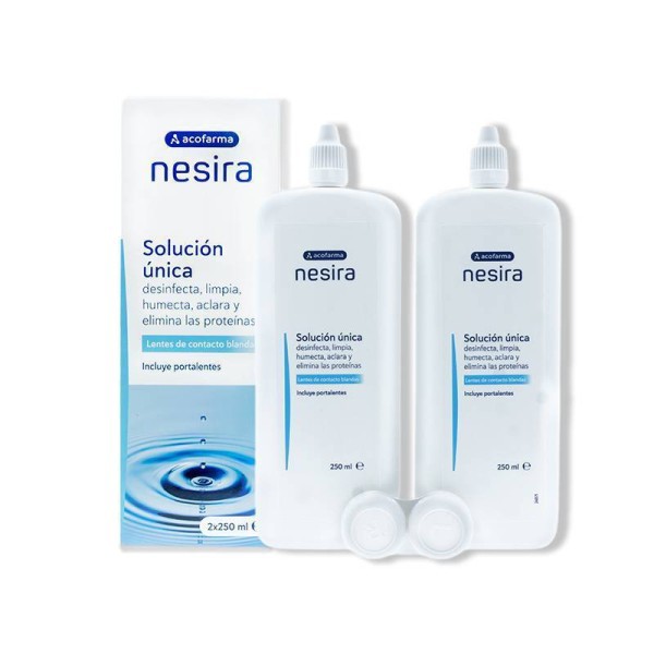 ACOFAR NESIRA SOLU UNICA LENTILLAS 2 X 250ML