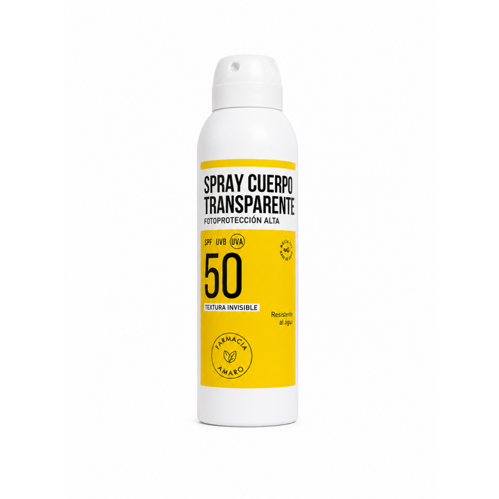 SPRAY CUERPO TRANSPARENTE FOTOPROTECCIÓN