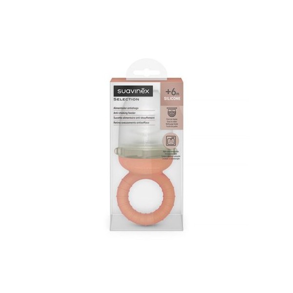 ALIMENTADOR ANTIAHOGO SILICONA SUAVINEX SELECTION + 3 MESES