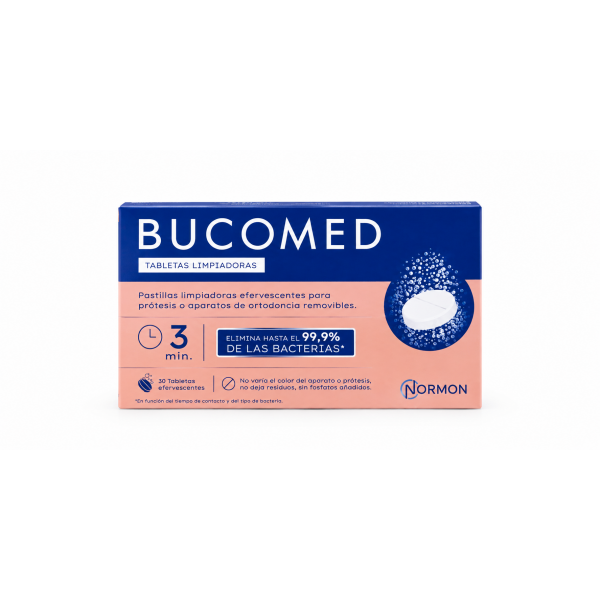BUCOMED TABLETA LIMPIADORA