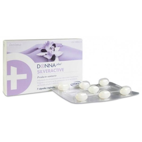 Donnaplus Silveractive 7 Cápsulas Vaginales