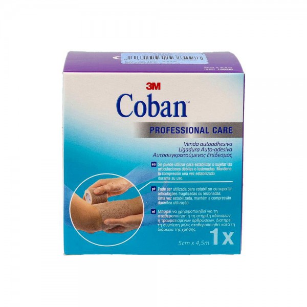 Venda Coban Elast Cohesiva Car 4,5X 5