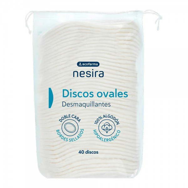 Nesira Discos Oval Desmaqu 40 U
