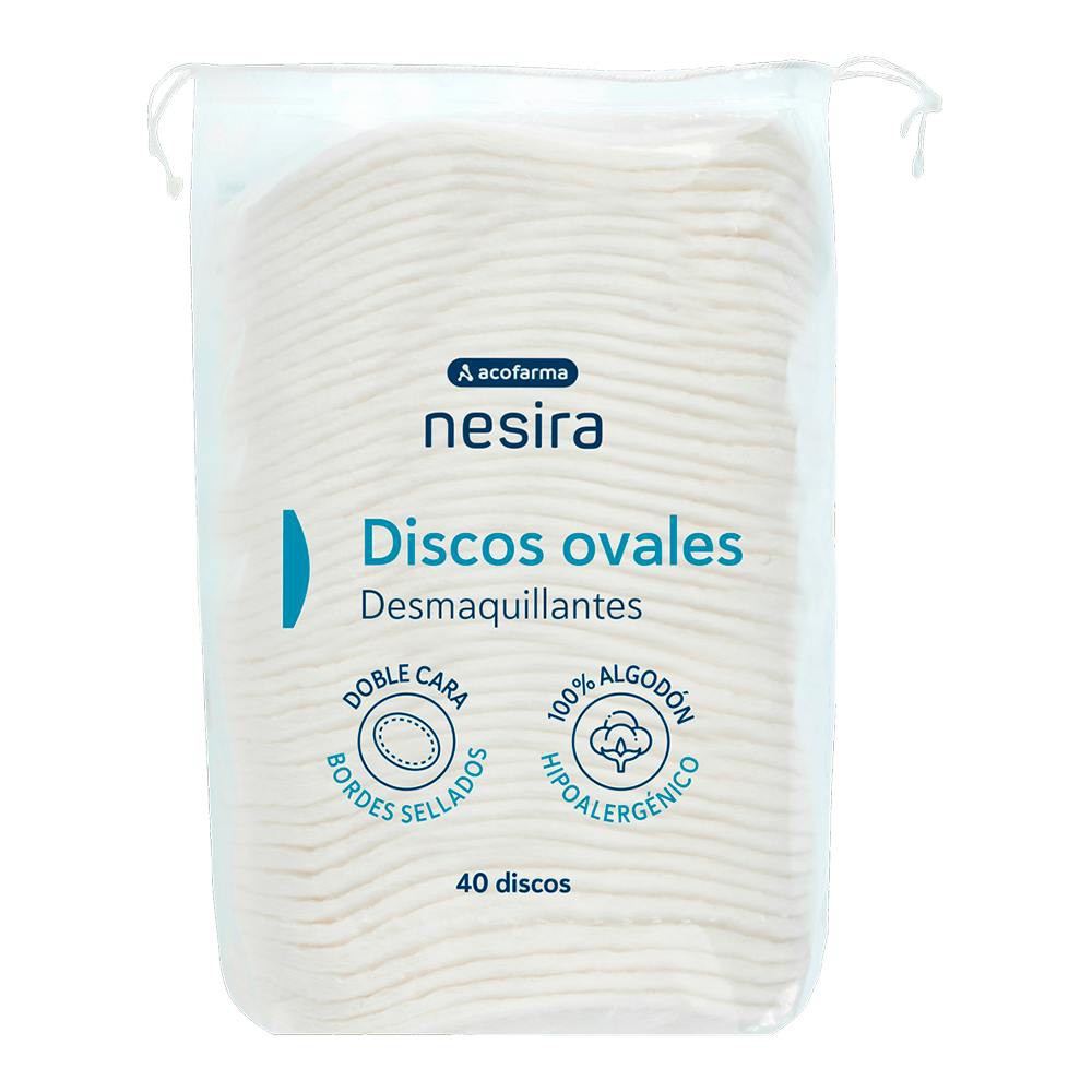 Nesira Discos Oval Desmaqu 40 U