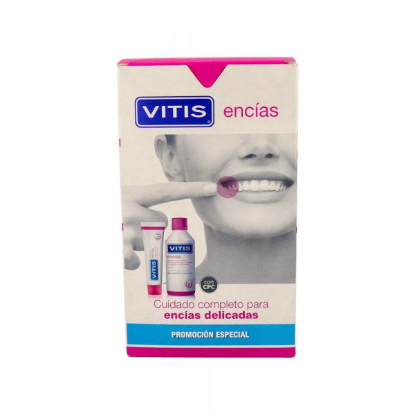Vitis Encias Pack Pasta Dental 100 Ml + Colutorio 500 Ml
