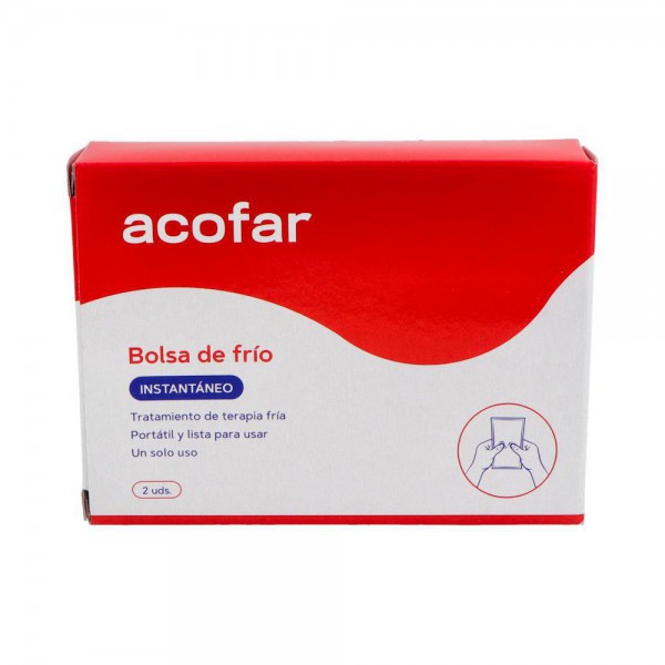 Acofarsport Bolsa Frio Instantaneo 14,5X10 Cm 2 U