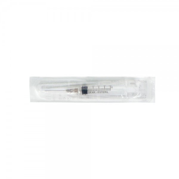 Jeringa 3-P Acof.Est.Ag.0,7X30 5 Ml