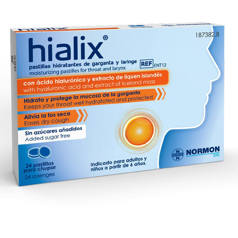 Hialix 24 pastillas para chupar
