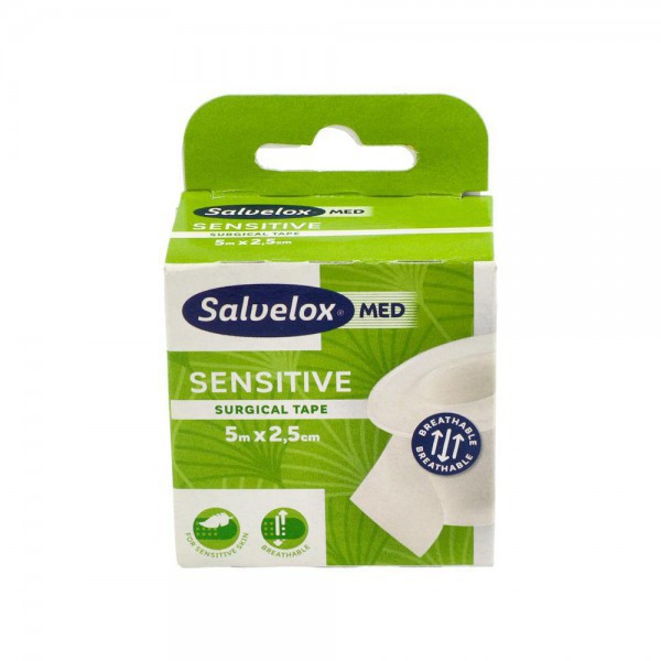 Esparadrapo Salvelox Hipoale 5X2,5