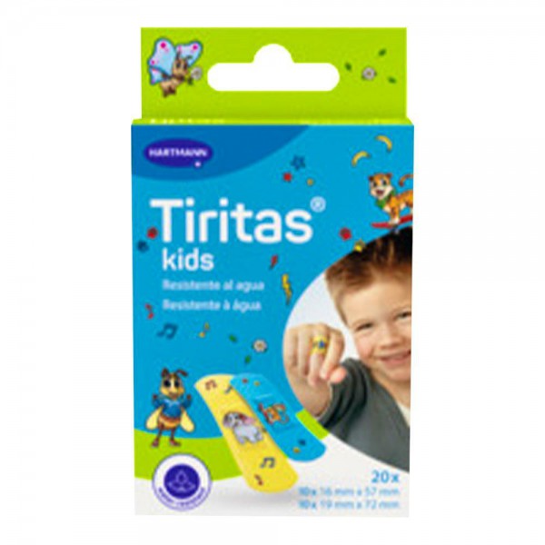 Tiritas Kids 20u surtido 2 tamaños 20 uds
