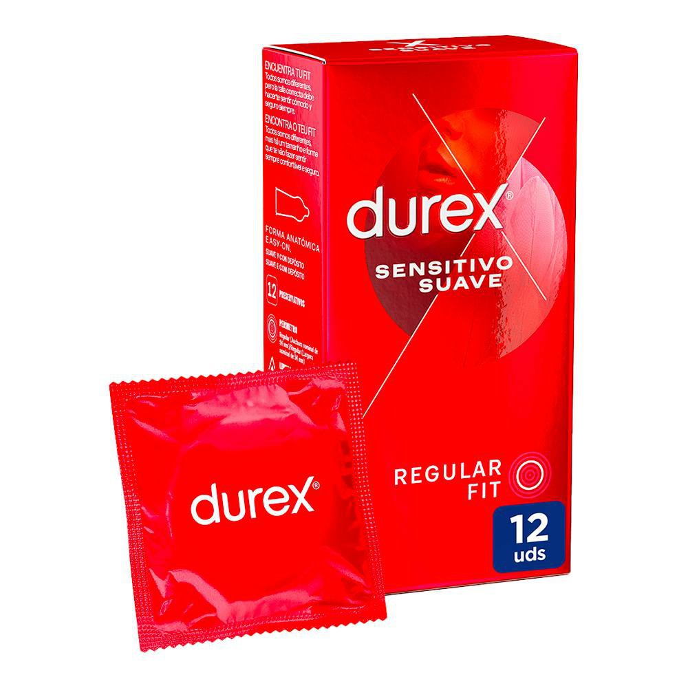 Durex Sensitivo Suave Easy On 12