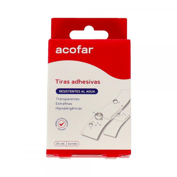 Acofar Tiras Resistentes Al Agua 20 Uds. Surt.