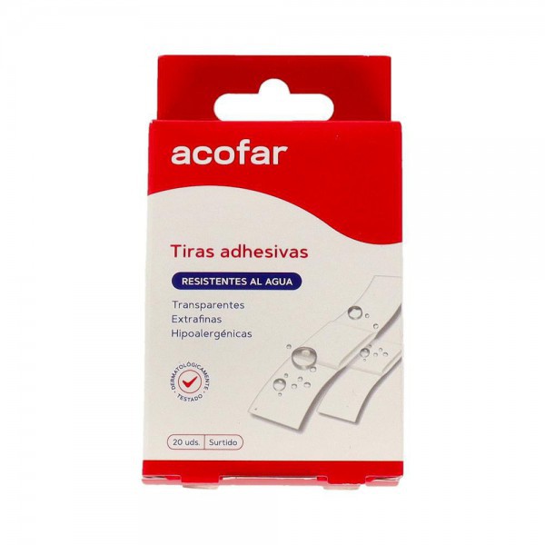 Acofar Tiras Resistentes Al Agua 20 Uds. Surt.