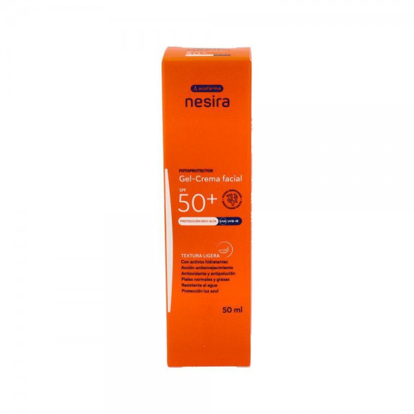 Acofar. Nesira Gel Crema Facial Fps 50+ 50 Ml