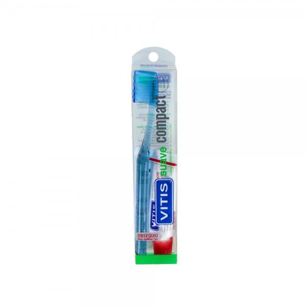 Cepillo Dental Vitis Compact Suav +Vitis Antic 15 Ml