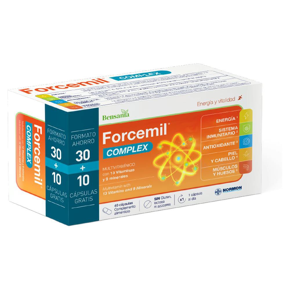 Forcemil Complex Envase ahorro 30+10 cápsulas