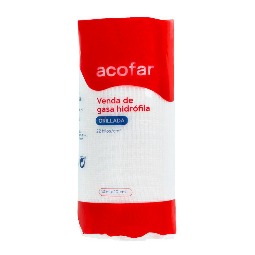 Acofar Venda Gasa Hidrófila Orillada 10X10