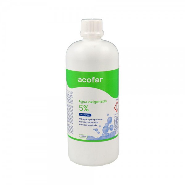 Acofar Agua Oxigenada 5% 500 Ml.