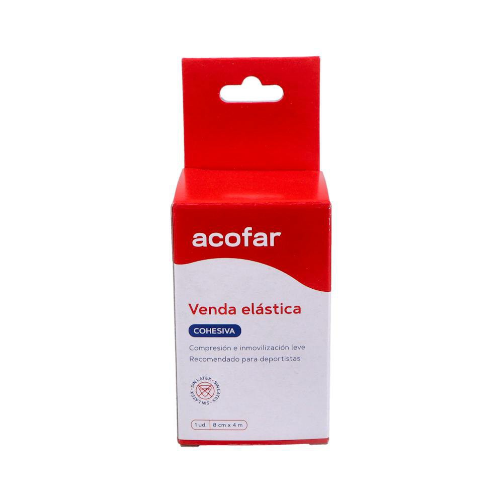 Acofar Venda Elástica Cohesiva 8 Cm x 4 m