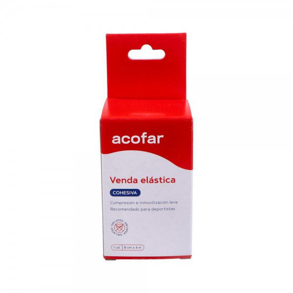 Acofar Venda Elástica Cohesiva 8 Cm x 4 m