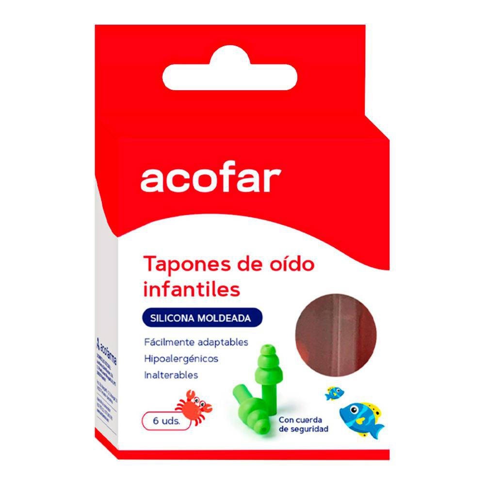 Acofar Tapones De Oido Silicona Moldeada...