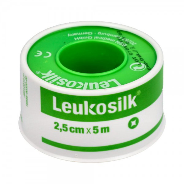 Esparadrapo Leukosilk 5Mx2,5Cm
