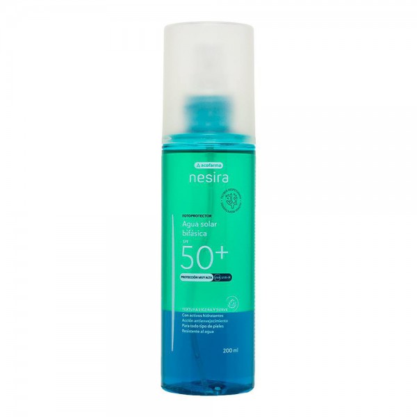 Acof. Nesira Agua Solar Bifasica Spf50+  200Ml