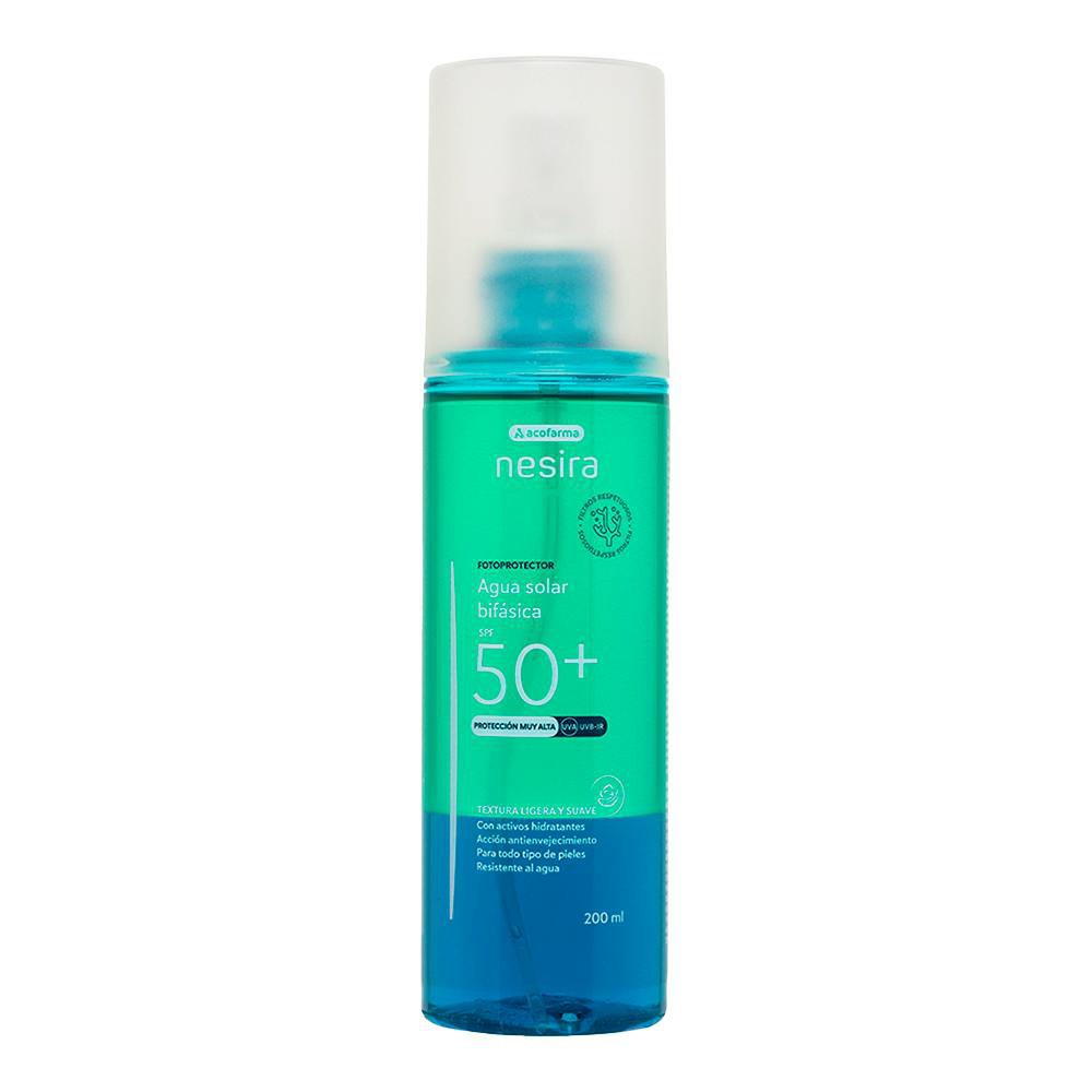 Acof. Nesira Agua Solar Bifasica Spf50+  200Ml