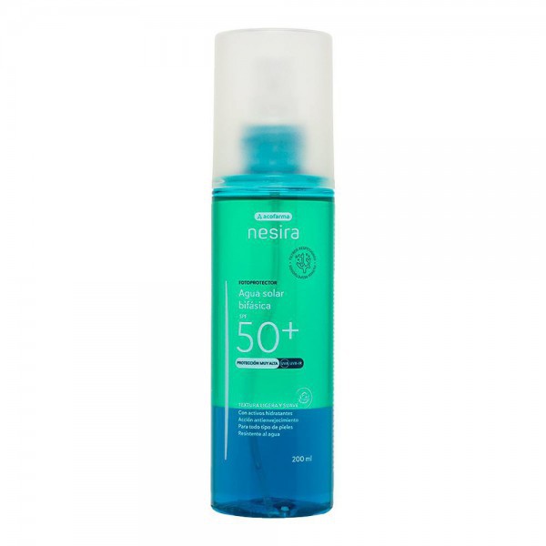 Acof. Nesira Agua Solar Bifasica Spf50+  200Ml