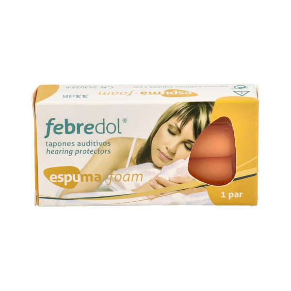 Tapon Oido Febredol Espuma 2 Un