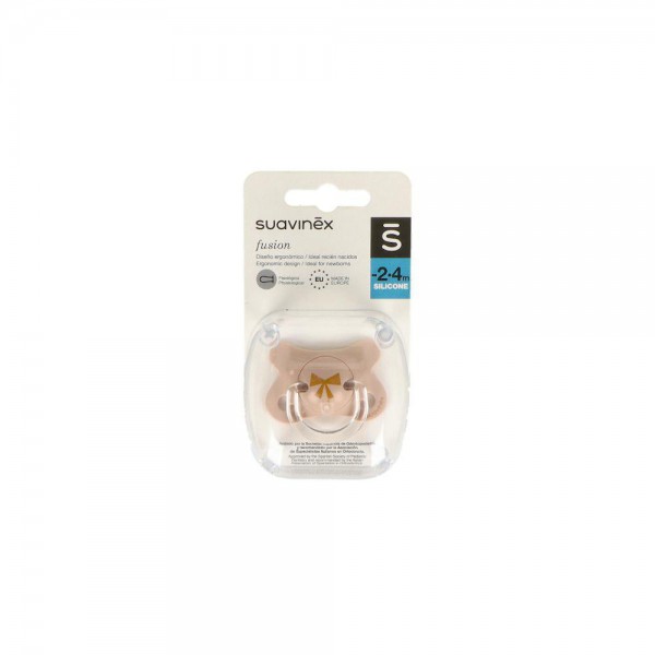 Chupete Suavinex Fusion Silicona Fisio 2-4 1 Un