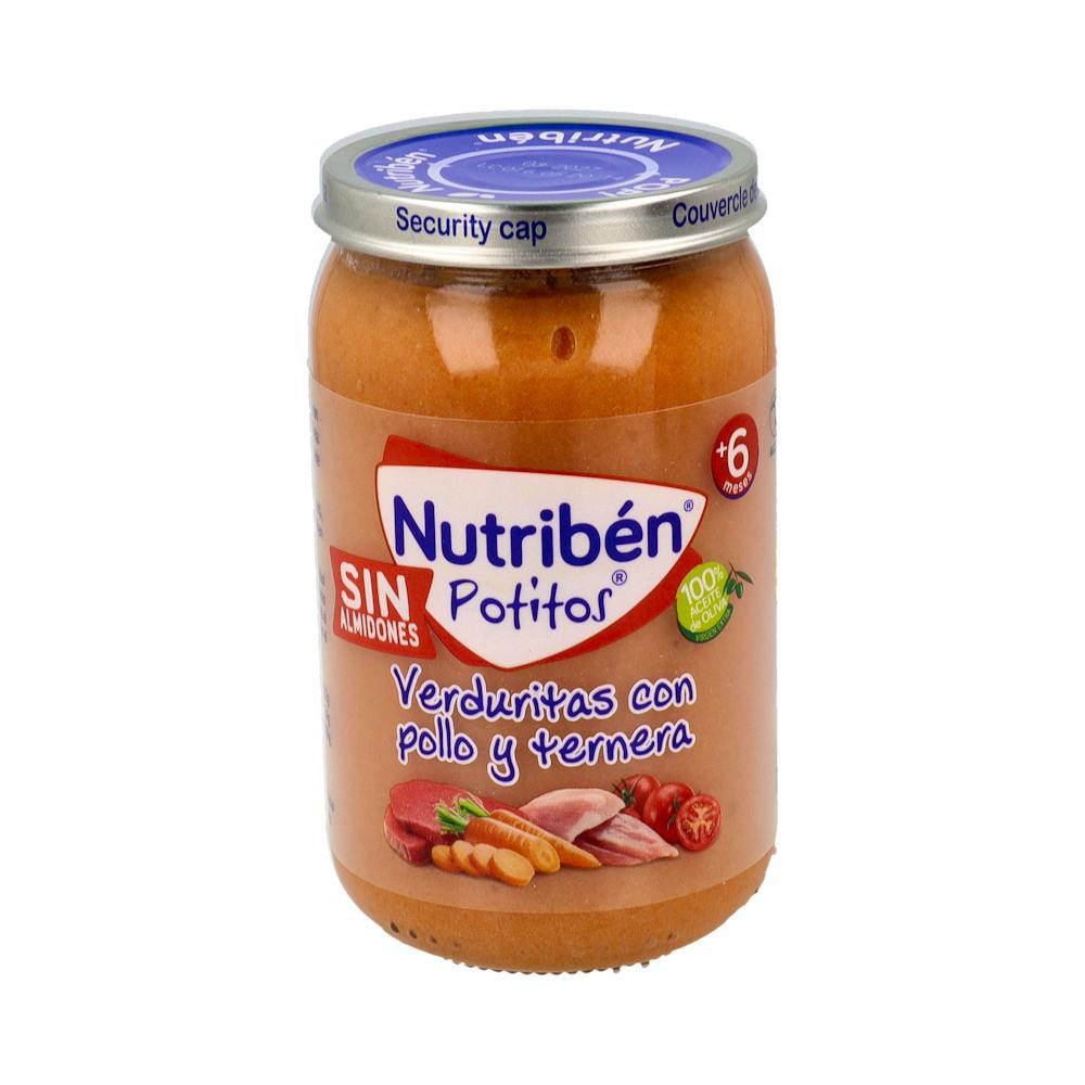 Nutriben Potito Pollo Ternera Verduritas 235 G...