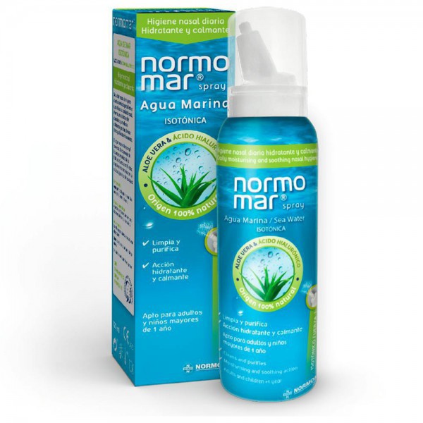 Normomar Aloe Vera y Ácido Hialurónico F1 Spray 120ml