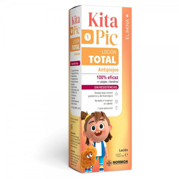 KitaPic Loción Total Antipiojos Loción 100ml