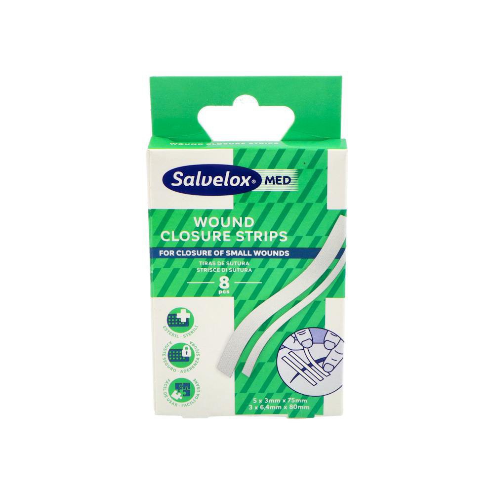 Tiras De Sutura 8 Pcs Sutidas