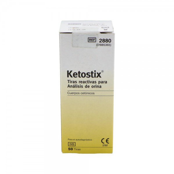 Ketostix 50 Tiras      2880C