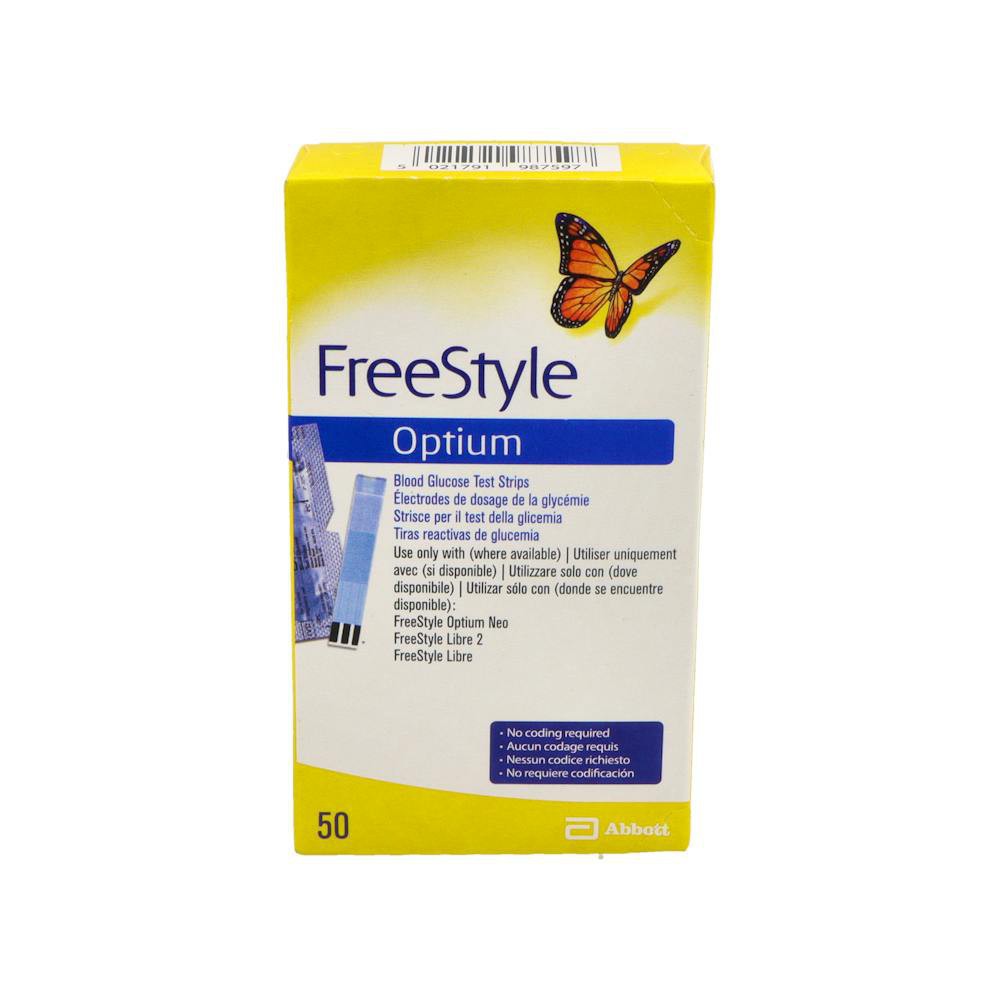 Freestyle Optium Plus 50 Tiras Glu