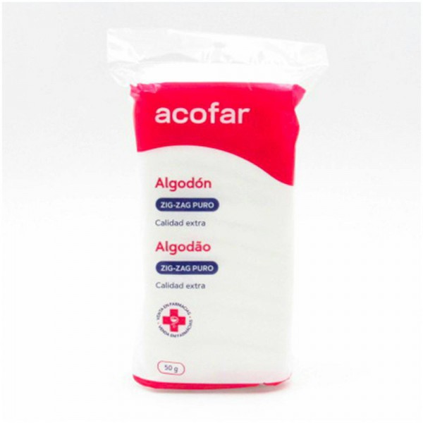 Acofar Algodon Zig-Zag Puro 50 G