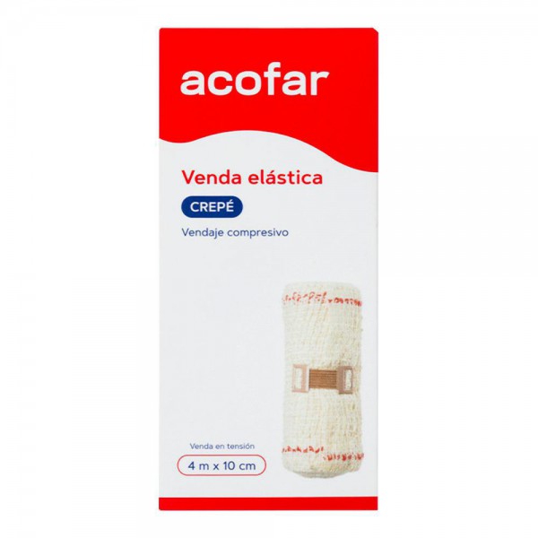 Acofar Venda Elástica Crepe 4X10