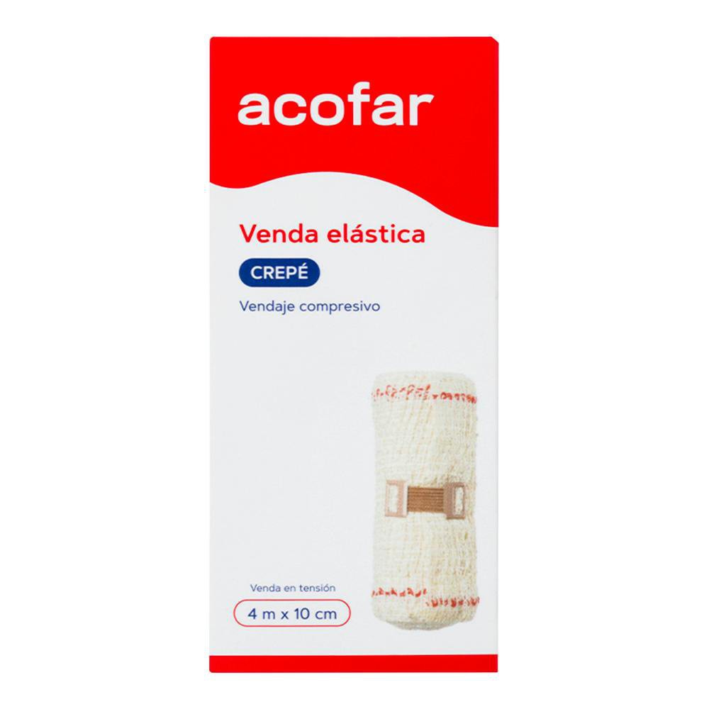 Acofar Venda Elástica Crepe 4X10