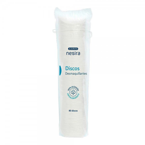 Acof. Nesira Discos Desmaquillantes 80 uds.